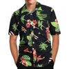 Camisa para hombre Hawaiian Banana Fruit Casual 3D Impreso Playa Manga corta Marca Ropa importada Tallas grandes Streetwear Vacati y68e #