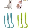 Tillbehör 3st. Loppor Remover Hook Tick Remover Tweezer Tick Pull Pet Cat Dog Accessaries Tick Tool Pet Mites Flea Extractor Pet Supplies