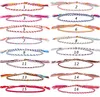 Bedelarmbanden Sieraden Handgemaakt Geweven Gevlochten Touw Vriendschapsarmband Met Kaart Strand Boheems Polyester Draad Weefkoord Voor Dames Heren