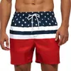 Shorts esportivos masculinos de verão, roupa de banho para praia, calções de natação, surf, secagem rápida, calças casuais masculinas, plus size 24327