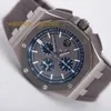 Swiss AP Wrist Watch Epic Royal Oak Offshore 26400IO Mens Watch Timing Code Automatic Machinery Swiss Famous Watch Sports Clock Luxury Business Diameter