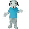 Mascot Costumes Foam Cute Blue Coat Dog Cartoon Plush Christmas Fancy Dress Halloween Mascot Costume