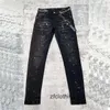 Purple Brand Jeans Tendance de la mode Kusbi Jean Designer Ksubi Mens Skinny 2024 Pantalon en denim de luxe en détresse Ripped Biker Black Slim Fit jeanss 8855