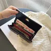 Lange Wallet Wallet Dessous leichte Luxus großer Kapazität Mode Folding Coin Tasche Card Fall 042224-11111