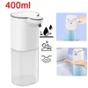 Liquid Soap Dispenser 400ml Automatic Foam Dispensers Wall Mounted Touchless Smart Washing Hand Device Pump Sanitizer Bathroom