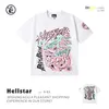 Hellstar Mens T Shirt Designer T Shirt Drukowana wysokiej jakości szorty piekielne bawełniane swobodne tshirt wydrukowane męskie street street szorty piekielne koszulka s-xl yyy