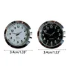 Accesorios para relojes Cuarzo clásico Reemplazo de inserciones de cabeza de reloj Mecanismo de números arábigos Reparación de relojes