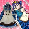 Japon anime aşk canlı tojo/ umi/ li/ hanayo/ nico/ rin şeker hizmetçi üniforma prens lolita dr cosplay kostüm e0t0##