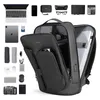 Sac à dos Jamhoo Men Multi Functional Business USB Charging Laptop Bag Mode Étanche