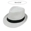 Berets British Hat For Adult Outdoor Camping Fishing Straw Weaving Fedoras Y1UA