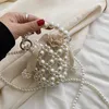 Sac de seau de perle de mode Mini sac à main Spring et été accessoires de sacs de perles Sac à lèvres Crossbody 041724-11111