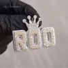 Hot Selling Iced Out Paved Moissanite 14K Real Gold Custom Designs Letter Pendants Men And Women Hip Hop Jewelry