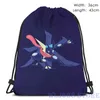 Sac à dos drôle graphique imprimé sacs à bandoulière femmes Greninja avec eau Kanji voyage unique pour hommes sac de sport