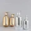 Liquid Soap Dispenser 1/2/3Sets Shampoo Bottle Fashionable Handy Toalettet Container Punch-Free Press Shower Essential Trend