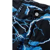 2023 Nya Fi Mens Jeans Lightning Printed Tie Dye Black Jean Trousers Men Streetwear Y2K Denim Punk Pants Pantales Hombre H0ZS#