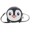 Fashion kids cartoon animal purse INS baby girls boys cute fox tiger bear single shoulder bag children messenger casual bags wallet Q7032