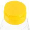 Storage Bottles 4 Pcs Food Containers Salad Dressing Bottle Jam Sauce Squeeze Honey Pot Dispenser