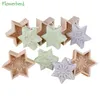 Baking Moulds Christmas Series Five-pointed Star Snowflake Flake Scented Candle Silicone Mold Handmade Soap Fondant Molds Cake Decor