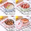 Dinnerware 126g Preferred Material Lunch Box Corrosion And Rust Resistance Double Layer Insulation Instant Noodle Bowl Environmental Health