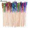 Forks 100Pcs/lot Cocktail Fireworks Drinking Picks Sticks For Halloween Party Decoration Supplies Drink Holiday Stick Ornaments