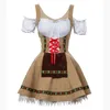 Oktoberfest feminino Dr Traditial Alemão Bavarian Beer Girl Costume Body Sculpting Stage Costume Maid Costume J4Mp #