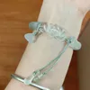 Armreif, antikes Armband, Lotus, transparent, trendige Handornamente, modischer nationaler Stil, weißes Mondlicht, Geschenk für Freunde