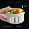 Stoviglie da 470 ml in acciaio inossidabile 316 Bento Lunch Box Contenitore isolato portatile Circolare sigillato per bambini Adulti