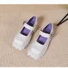 Casual Shoes 2024 Summer Japanese Style Women's JK Single English Pu Ins College Girls Thick Soled Mary Jane