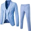 Homens Blazers Define Elegante Luxo Busin Festa de Casamento Formal 3 Ternos Completo Busin Colete 2023 Slim Fit Jaqueta Calças K6ap #