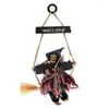 Party Decoration Halloween Witch Dolls Hanging Decor Ghost Horror Scary Flying Pendant DIY Ornaments