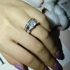 Ringe S925 Sterling Silber Braut Verlobungsring Sets für Frauen Braut 2022 Neues Produkt Mode Finger Großhandel Schmuck Drop Lieferung DHDNE