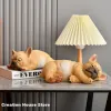 Sculptures Créatif Bouledogue Français Résine Artisanat Salon Décor Figurines Sculptures Décoration De La Maison Accessoires Bureau Ornements De Bureau