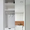 シャワーカーテン調整可能な張力カーテンロッドクローゼット食器棚バースプリングロード