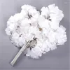 Decorative Flowers 12pcs 60cm Ginkgo Biloba Leaf Five Branches Maidenhair Trees Leaves Artificial Tree Silk Branch Stem Wedding Garden