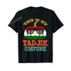 Männer T Shirts Männer Frauen Hemd Mehr Design Retro Vintage Tadschikistan Flagge Tadschikistani Wurzeln T-Shirt Tops Baumwolle T-shirts