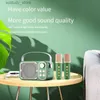Portable Speakers Retro large speaker box portable Bluetooth wireless stereo bass MP3 player with microphone home karaoke home system Q240328