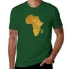 Herrtankstoppar Africa Gold Continent T-shirt anime snabbtorkande pojkar vita kort ärm tee män