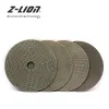 Polijstpads ZLEAP 5 pouces 125mm 1 pièce outil de polissage diamant granit marbre béton verre carreaux de céramique meule abrasive disque de meulage