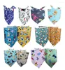 Appareils pour chiens 1000pcs / lot spécial Faire du printemps Summer Pipy Puppy Cat Bandanas Scarf Tie Handkercheif Ge88 Mix 25 Modèles 3 tailles