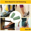 Yoga Blokken Wedge Professionele Hoogte Schuim Voor Oefening Slant Board Kuit Stretching Kniebeschermer Rugsteun Helling Drop Levering Sport Otpi6