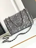 Projektantka torba diamentowa skórzane ramię Crossbody Kobiety Luksusowe torebki marki Summer Wysoka jakość na imprezę z pudełkiem