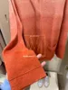 Pull à manches longues en cachemire et soie pour femme, tricot, printemps et été, piana