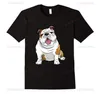 Engraçado Criativo Não Lazy Frenchie para Bulldog Francês Cão O-pescoço Camiseta Homens Mulheres Casual Manga Curta Streetwear Cott Tops A2EW #