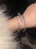 Volledige diamanten slangvormige armband, vrouwelijke zirkoon, dynamisch en hoogwaardig, internet rode handwerk armband Cool Sassy uniek en modieus temperament