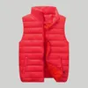 Inverno Uomo Piumino d'anatra Cappotto Ultraleggero Sleevel Puffer Vest Giacca Fi Stand Collare Antivento Giù d'anatra Gilet G1bZ #