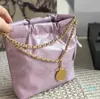 2024 chain buckets Designer Bags mini garbage bag Women Fashion Chain Bag Tote Bag Shoulder Bag Lady Shopping Purse
