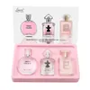 Caixa de presente de perfume feminino linda menina conjunto de três peças fragrância duradoura feminina estudantes frescos