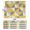 毛布を投げる黄色と灰色の柔らかいベッドスプレッドの暖かいぬいぐるみで毛布を投げるピクニック旅行ホームソファ用温かいぬいぐるみ