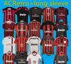 Ac Retro-Trikots zu Hause 88 11 12 93 94 95 96 97 Gullit FUSSBALLJERSEY 02 03 04 05 Maldini Van Basten Fußball KAKA Inzaghi 06 07 2009 PIRLO SHEVCHENKO BAGGIO Milans Ibrahimovic