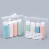 Storage Bottles 50ml Refillable Flap Squeeze Bottle Travel Suit Portable Subpackage Empty Lotion Shampoo Hose